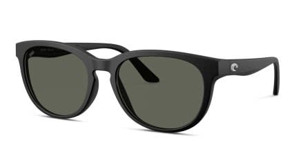 Costa Del Mar 6S9140 Mooring Black, Gray glasses - Black - Angle View