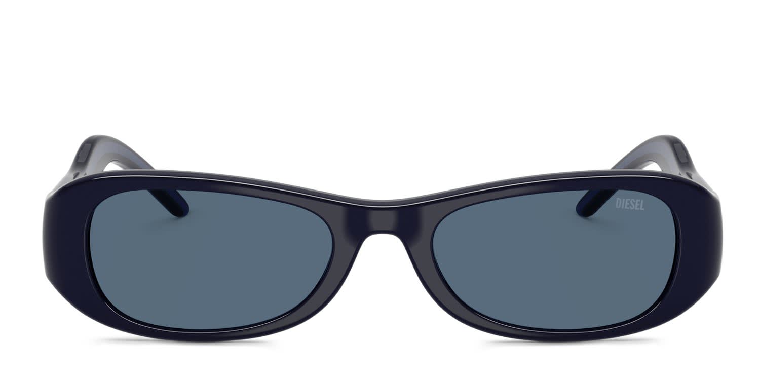 Diesel DL3020U Blue glasses - Blue - Frontal View