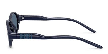 Diesel DL3024U Blue glasses - Blue - Side View