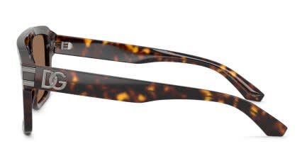 Dolce & Gabbana DG4562 Tortoise, Brown glasses - Tortoise - Side View