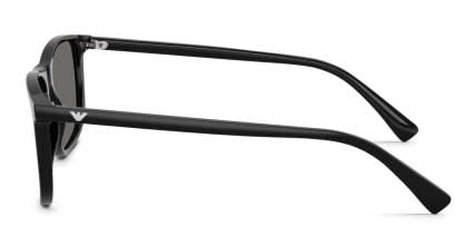 Emporio Armani EA4280 Black, Gray glasses - Black - Side View