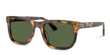 Emporio Armani EA4282U Tortoise, Brown, Green glasses - Tortoise / Brown - Angle View
