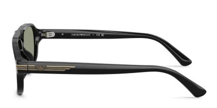 Emporio Armani EA4285U Black, Green glasses - Black - Side View