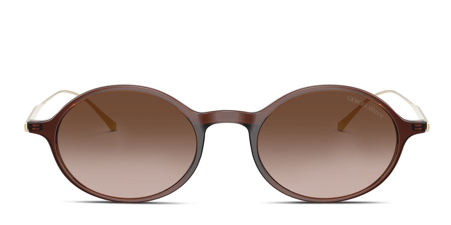 Giorgio Armani AR8263U Brown glasses - Brown - Frontal View