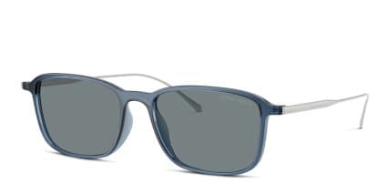 Giorgio Armani AR8264U Clear, Blue glasses - Clear / Blue - Angle View