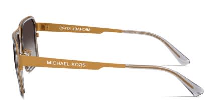 Michael Kors MK1188 Oxford Yellow, Gold, Gray glasses - Yellow / Gold - Side View