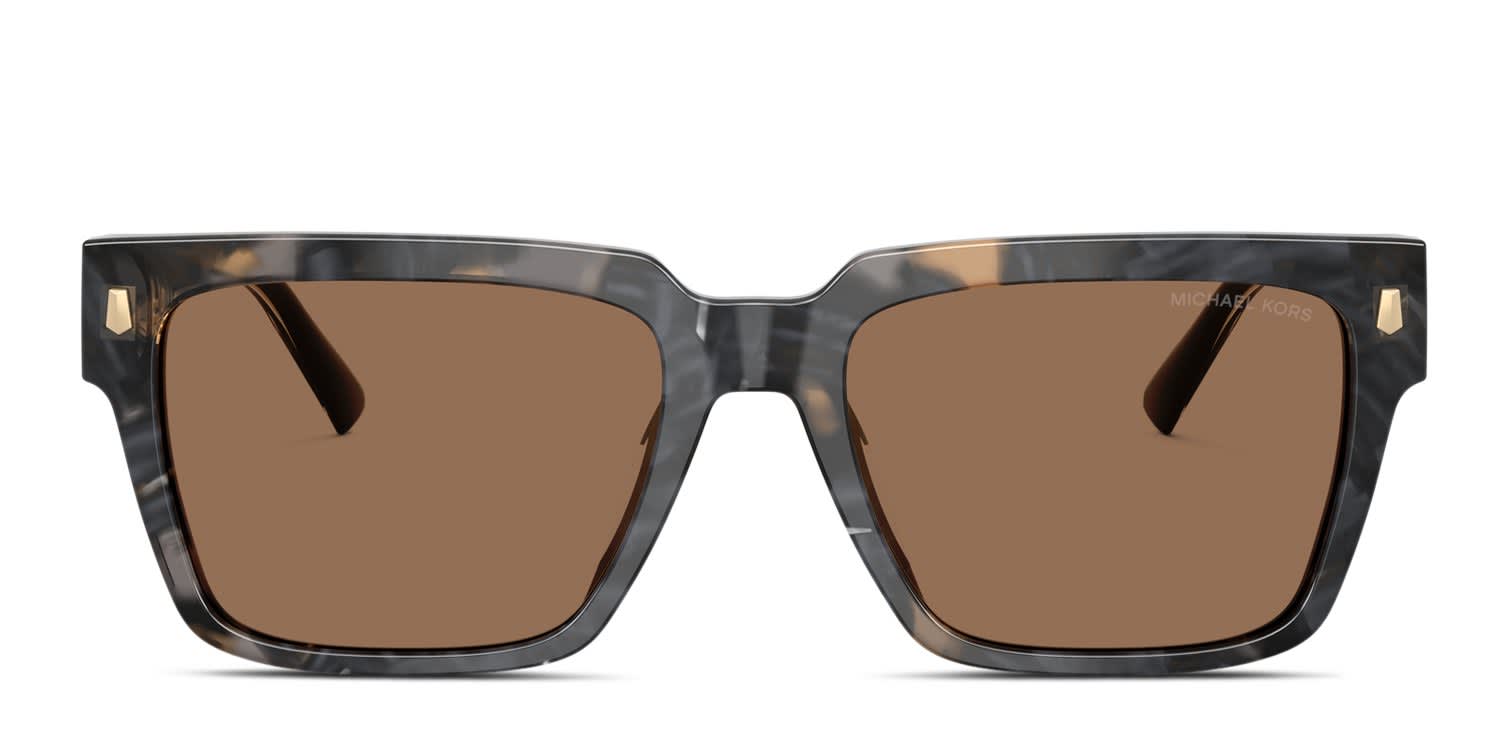 Michael Kors MK2297U Dubrovnik Black, Gray, Tortoise, Brown glasses - Black / Gray / Tortoise - Frontal View