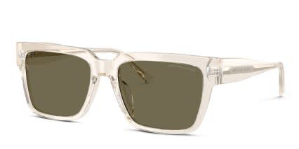 Michael Kors MK2297U Dubrovnik Beige, Clear, Brown glasses - Beige / Clear - Angle View