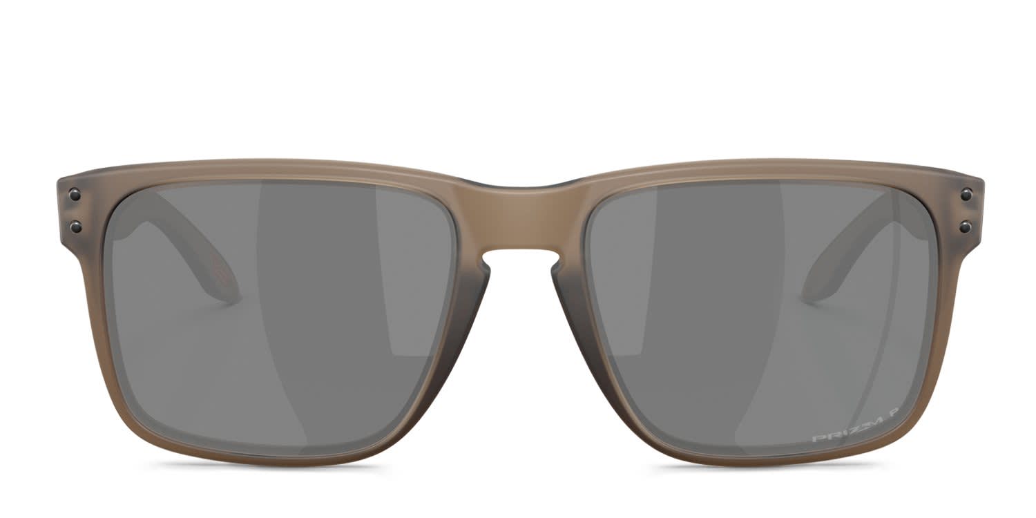 Oakley OO9417 Holbrook XL Brown, Gray, Black glasses - Brown / Gray - Frontal View