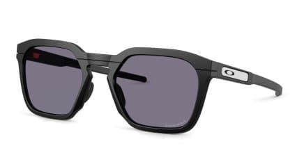 Oakley OO9555 HSTN SQ 2.0 Black, Gray glasses - Black - Angle View