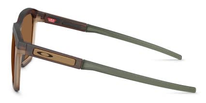 Oakley OO9555 HSTN SQ 2.0 Brown, Bronze glasses - Brown - Side View