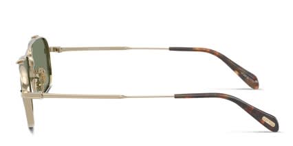 Oliver Peoples OV1382ST Caylor Gold, Green glasses - Gold - Side View