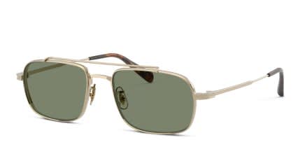 Oliver Peoples OV1382ST Caylor Gold, Green glasses - Gold - Angle View