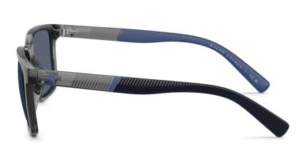 Polo Ralph Lauren PH4189U Clear, Gray, Blue glasses - Clear / Gray - Side View