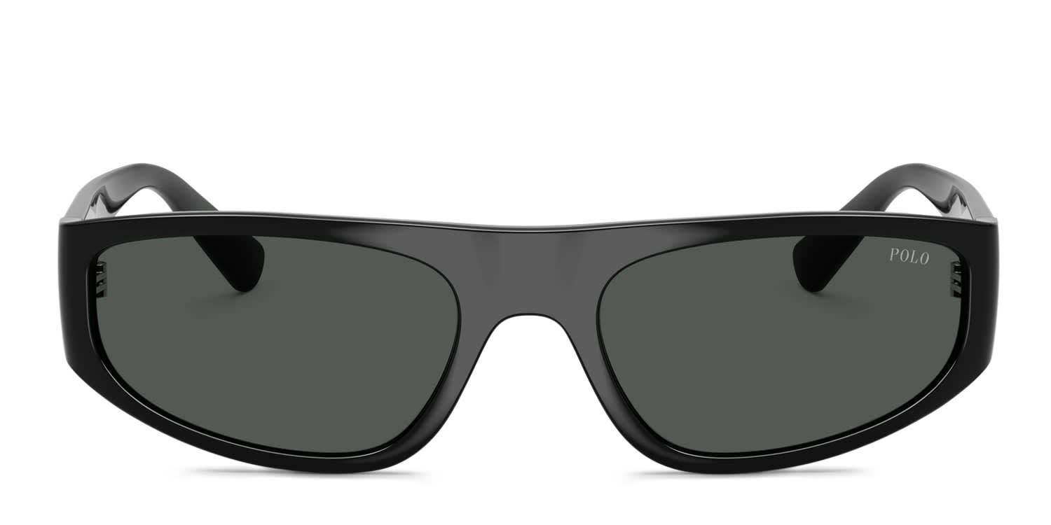 Polo Ralph Lauren PH4250U Black, Gray glasses - Black - Frontal View