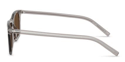 Prada PRD19S Gray, Brown glasses - Gray - Side View
