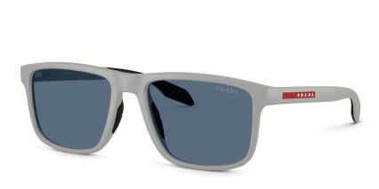 Prada Linea Rossa PSC01S Gray, Blue glasses - Gray - Angle View