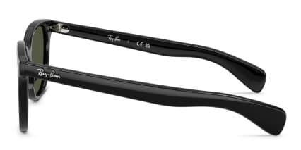 Ray-Ban RB2235 Brunel II Black, Green glasses - Black - Side View
