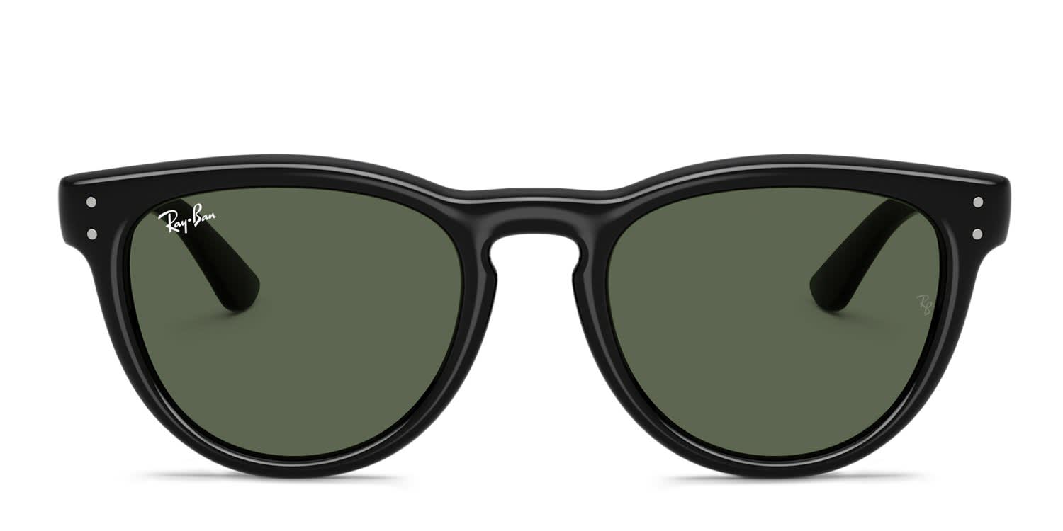 Ray-Ban RB2237 Black, Green glasses - Black - Frontal View