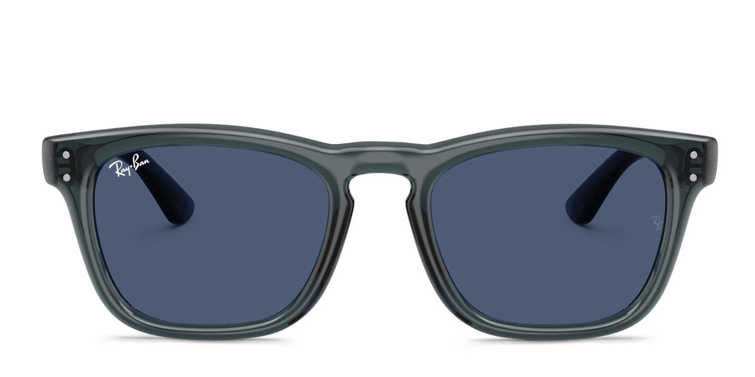 Ray-Ban RB2238 Clear, Blue glasses - Clear / Blue - Frontal View