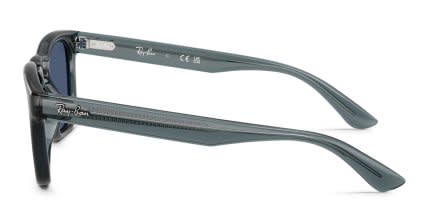 Ray-Ban RB2238 Clear, Blue glasses - Clear / Blue - Side View