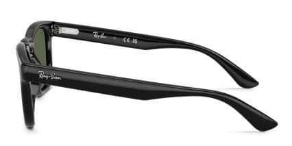 Ray-Ban RB2238 Black, Green glasses - Black - Side View