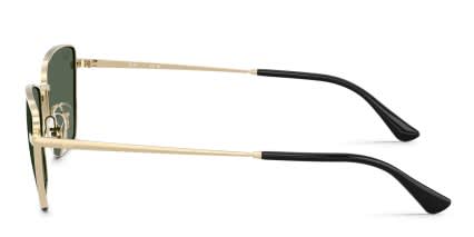 Ray-Ban RB3783 Gold, Green glasses - Gold - Side View