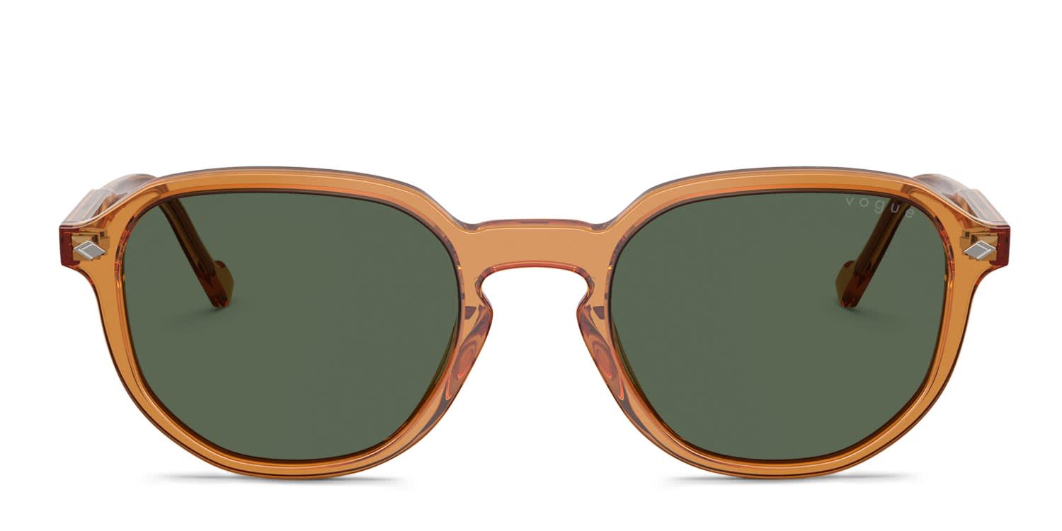 Vogue VO5707S Clear, Bronze, Green glasses - Clear / Bronze - Frontal View