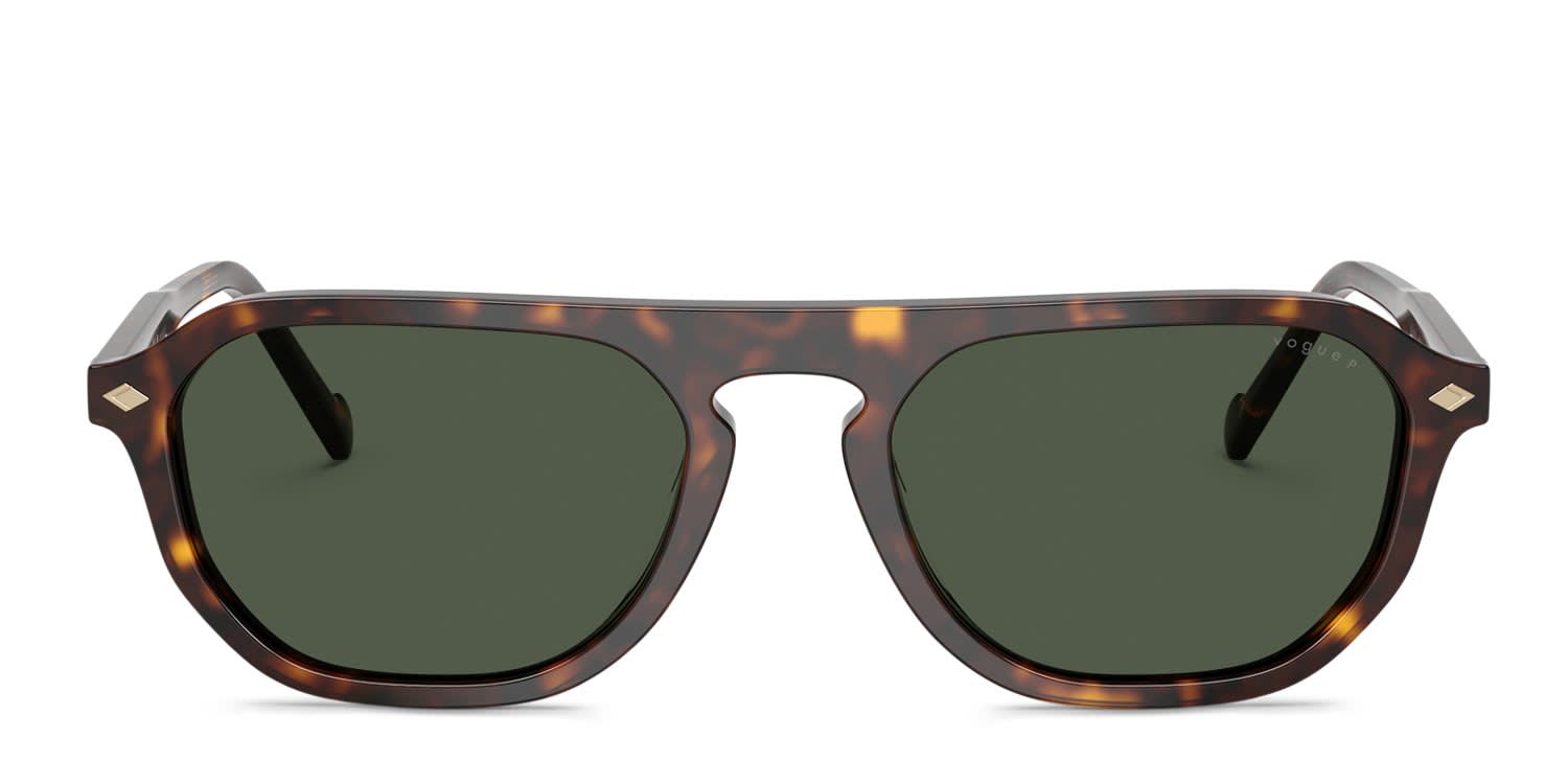 Vogue VO5752S Tortoise, Green glasses - Tortoise - Frontal View
