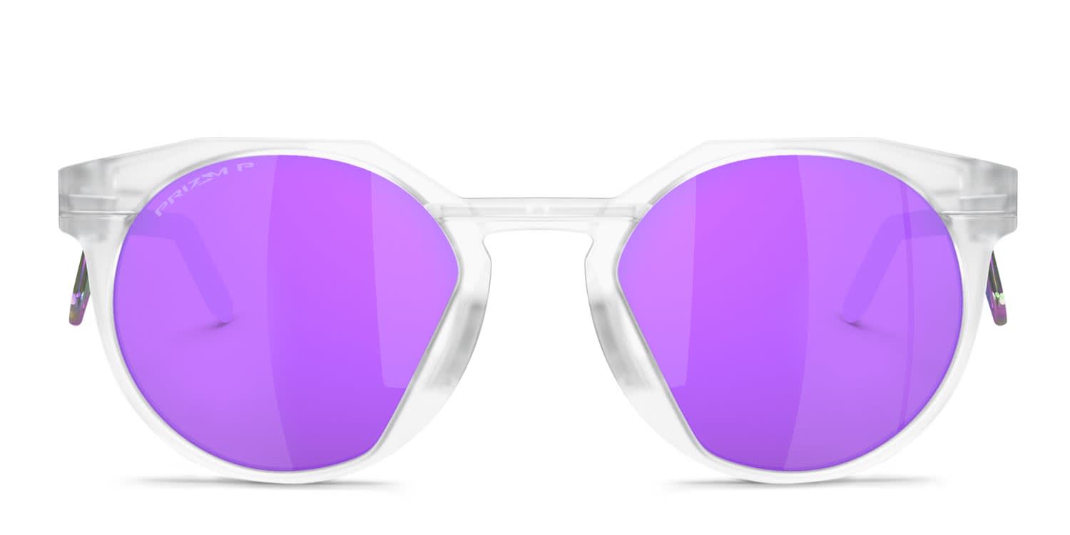 Oakley OO9279 HSTN Metal clear frame with PRIZM violet lenses