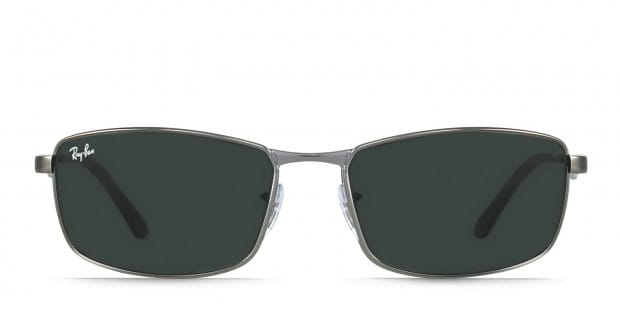 Ray-Ban RB3498 Gunmetal Prescription Sunglasses - 50% Off Lenses