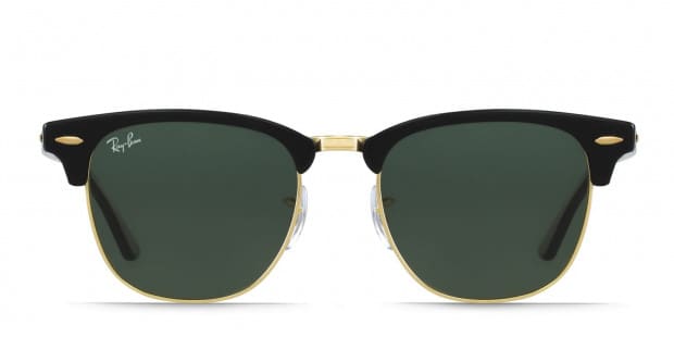 Black and gold hotsell ray ban glasses