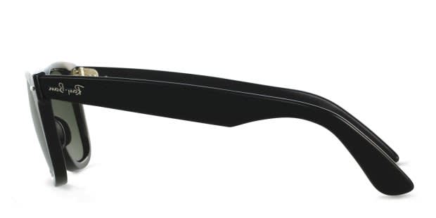 Ray-Ban RB2140 Wayfarer Black Polarized Prescription Sunglasses