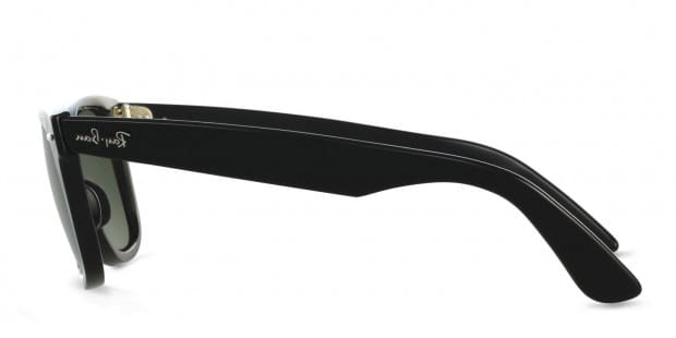 Ray-Ban RB2140 Wayfarer Black Polarized Prescription Sunglasses