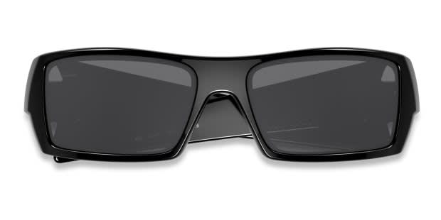 Oakley Gascan Shiny Black Prescription Sunglasses - 50% Off Lenses