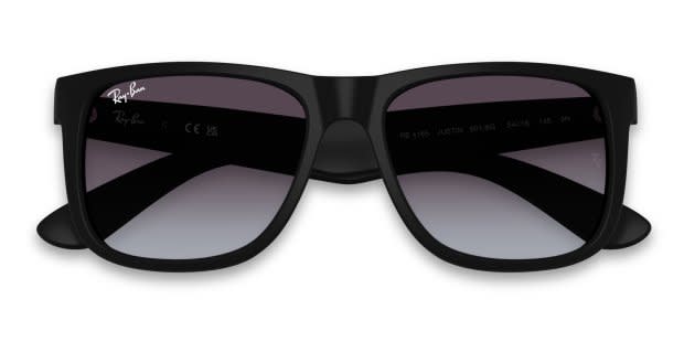 Ray-Ban 4165 Justin Black Prescription Sunglasses - 50% Off Lenses