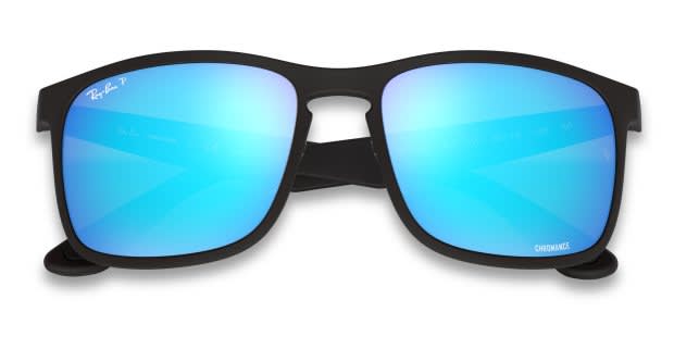 Ray-Ban 4264 Black, Blue Prescription Sunglasses - 50% Off Lenses