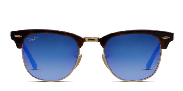 Ray ban clubmaster matte tortoise on sale