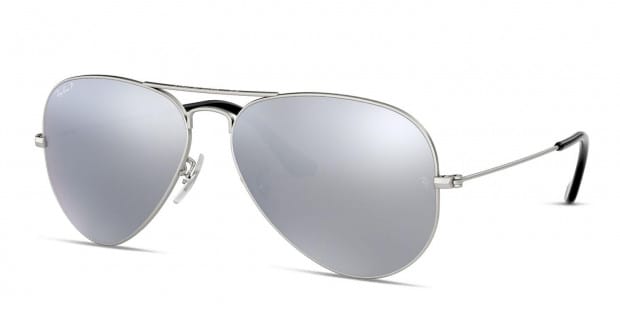 Ray-Ban Black On Silver Eyeglasses, ®