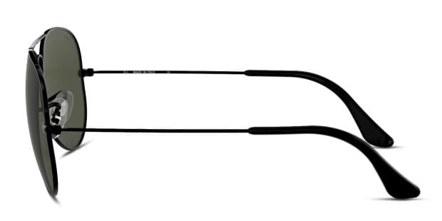 Ray-Ban RB3025 Black Prescription Sunglasses - 50% Off Lenses