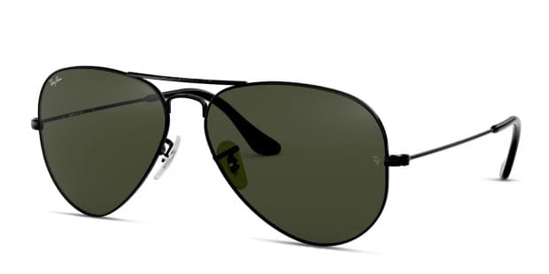 Ray Ban RB3025 Black Prescription Sunglasses 50 Off Lenses