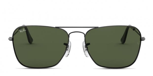 Ray Ban Caravan RB3136 Gunmetal Prescription Sunglasses 50 Off Lenses