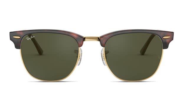 Ray-Ban RB3016 Clubmaster Tortoise, Gold Prescription 