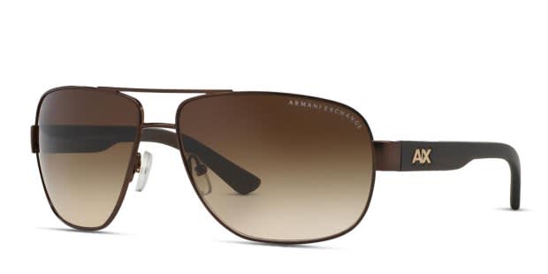 Armani Exchange AX2012S Brown Prescription Sunglasses