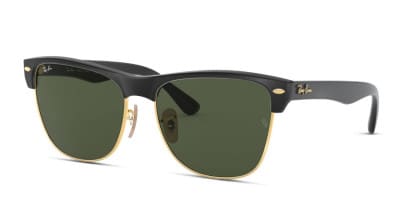 Ray-Ban RB4175 Clubmaster Oversized Black w/Gold
