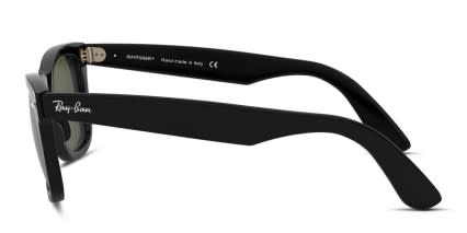 Ray-Ban RB4340 Wayfarer Shiny Black glasses - Shiny Black - Side View