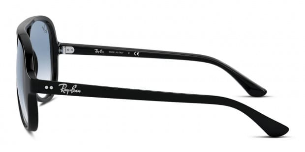 Ray Ban RB4125 Cats 5000 Black Blue Prescription Sunglasses