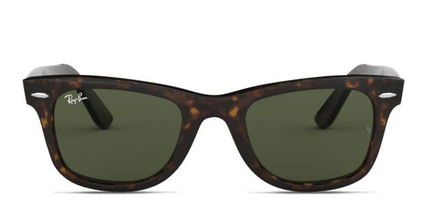 Ray-Ban RB2140 Wayfarer Brown, Tortoise, Green Prescription