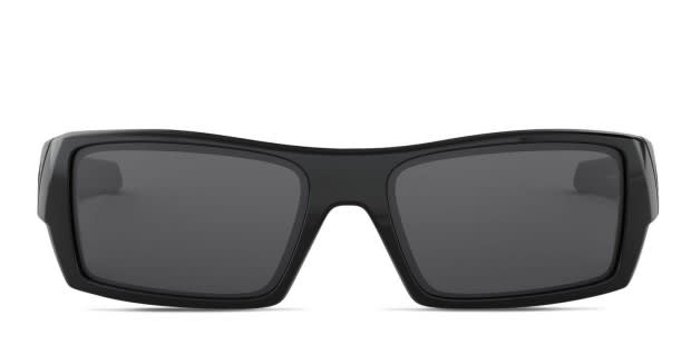 Oakley Gascan Shiny Black Prescription Sunglasses - 50% Off Lenses
