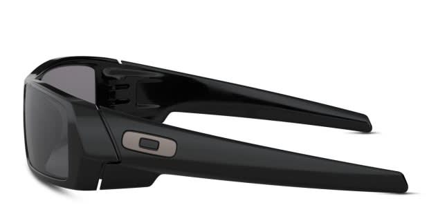 Oakley Gascan Shiny Black Prescription Sunglasses - 50% Off Lenses